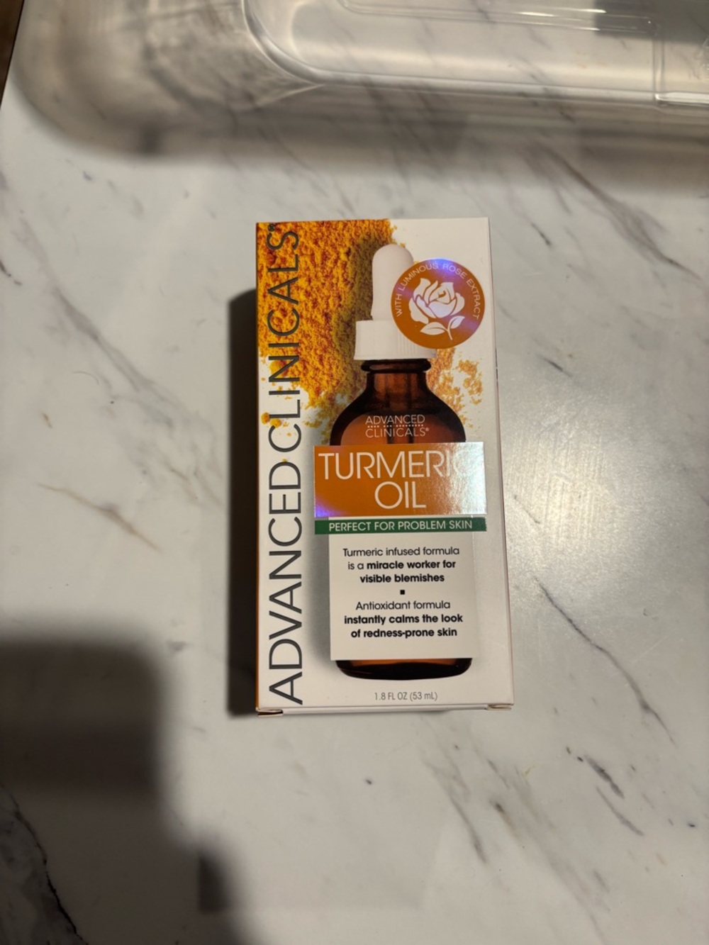 Advanced Clinicals Turmeric Oil Serum